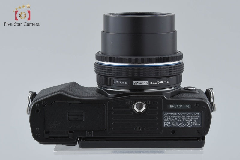 "Count 262" Olympus OM-D E-M10 Mark II Black 16.1 MP 14-42 EZ Lens w/ Box