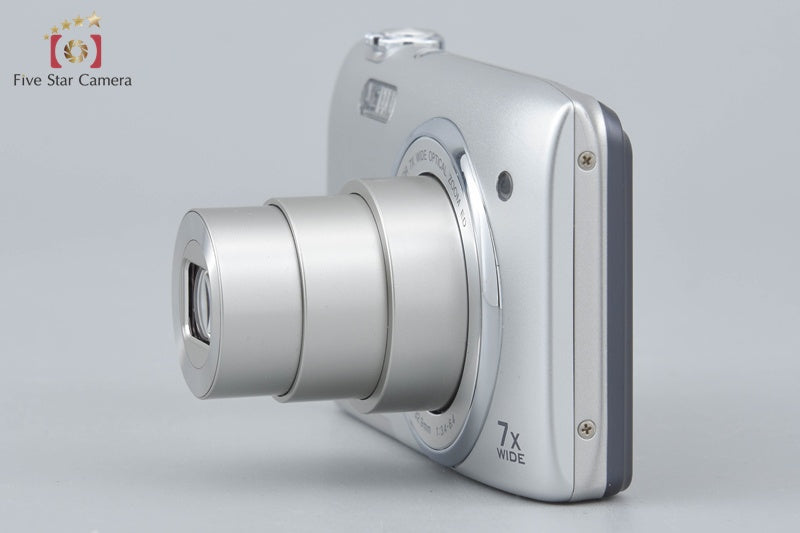 Nikon COOLPIX S3400 Crystal Silver 20.1 MP Digital Camera