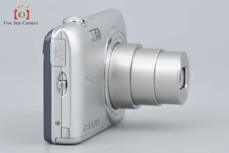 Nikon COOLPIX S3400 Crystal Silver 20.1 MP Digital Camera