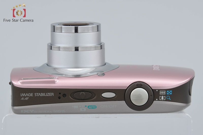 Canon IXY Digital 510 IS Pink 12.1 MP Digital Camera