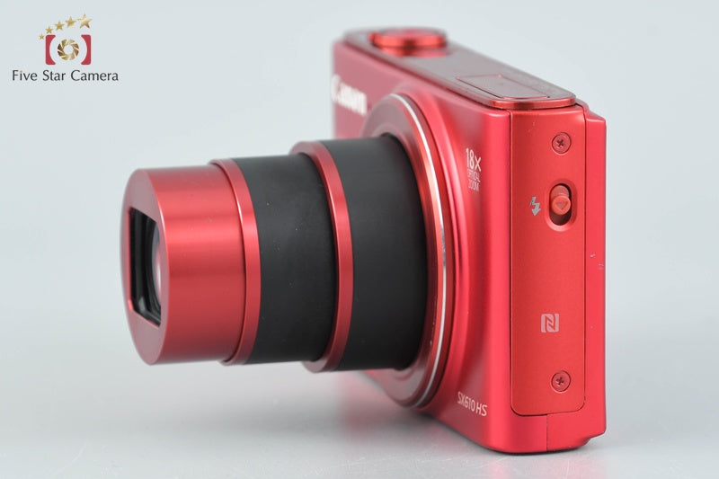Canon PowerShot SX610 HS Red 20.2 MP Digital Camera