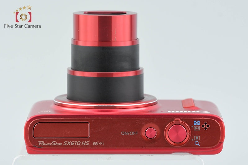 Canon PowerShot SX610 HS Red 20.2 MP Digital Camera