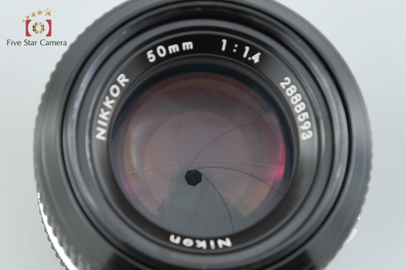 Nikon New NIKKOR 50mm f/1.4 Ai Converted Lens