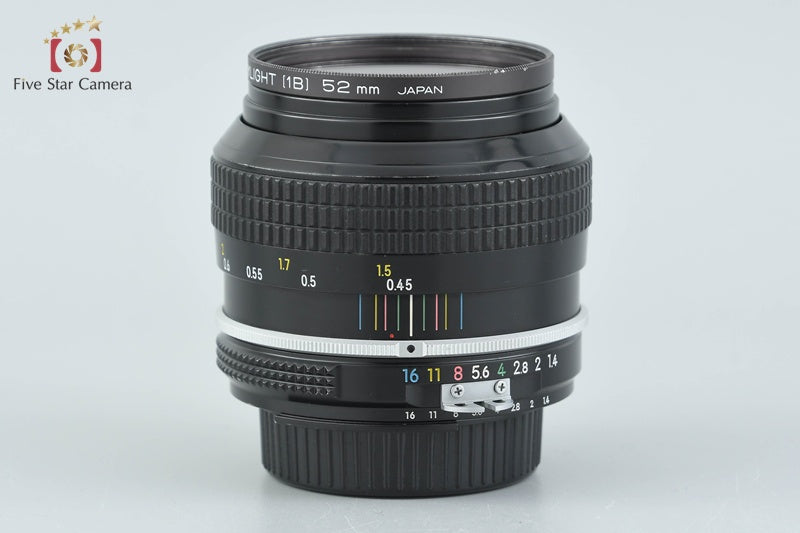 【Ai改造/極上美品】Nikon New NIKKOR 50mm f1.4 Nikon New NIKKOR 50mm f/1.4 Ai Converted Lens
