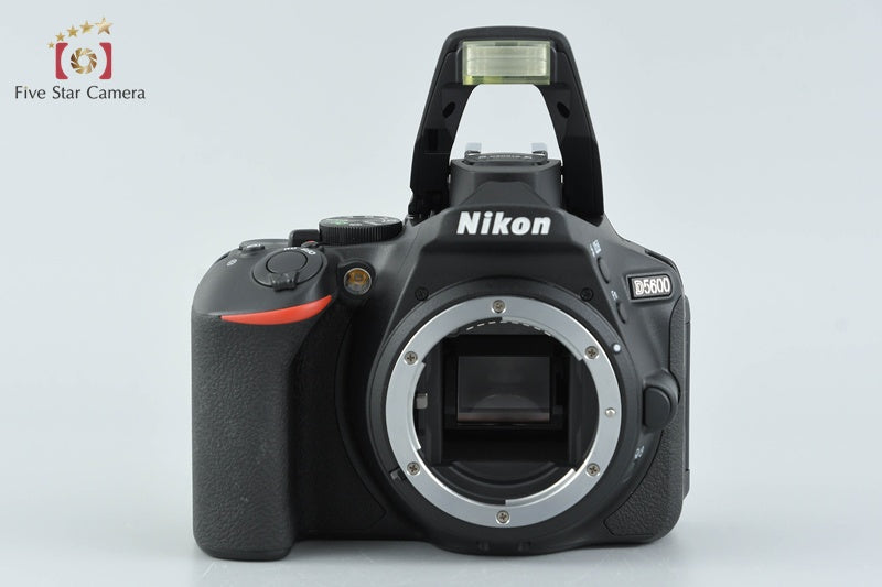 "Count 1,023" Nikon D5600 24.2 MP SLR Digital Camera 18-55 VR Lens