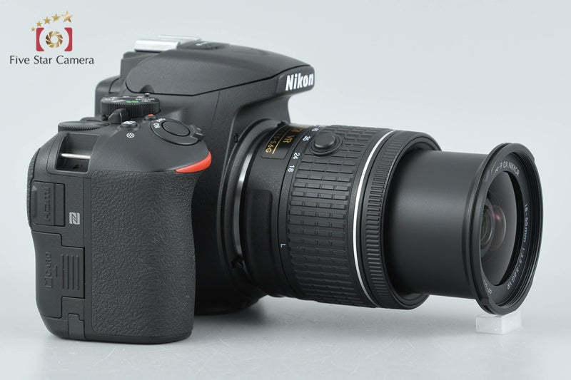 "Count 1,023" Nikon D5600 24.2 MP SLR Digital Camera 18-55 VR Lens