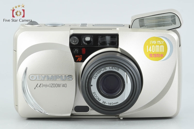 Olympus μ[mju:] ZOOM 140 Point & Shoot 35mm Film Camera
