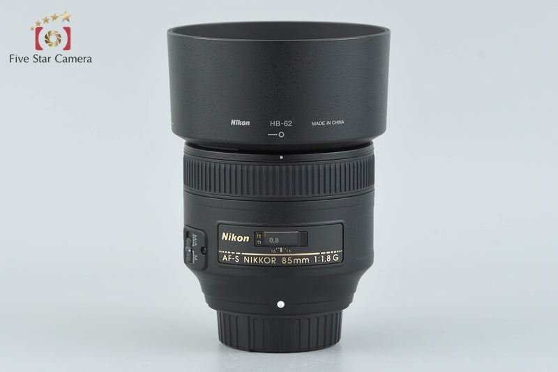 Nikon AF-S NIKKOR 85mm f/1.8 G w/ Box