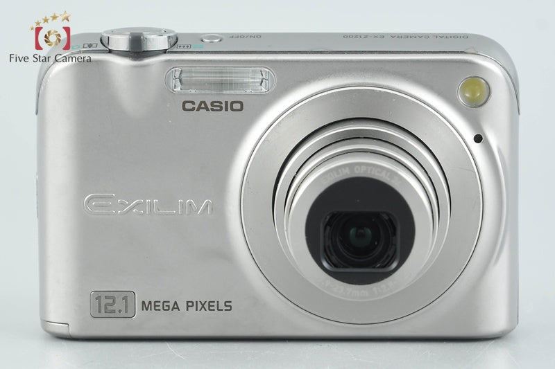 Casio EXILIM EX-Z1200 Silver 12.1 MP Digital Camera w/ Box