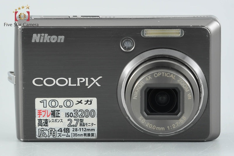 Nikon COOLPIX S600 Urban Black 10.0 MP Digital Camera