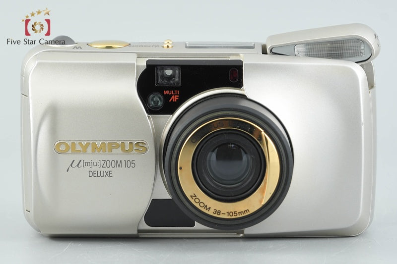 Olympus μ[mju:] ZOOM 105 DELUXE 35mm Point & Shoot Film Camera