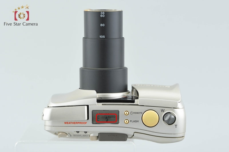 Olympus μ[mju:] ZOOM 105 DELUXE 35mm Point & Shoot Film Camera
