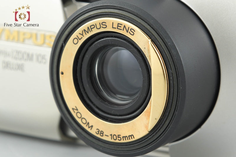 Olympus μ[mju:] ZOOM 105 DELUXE 35mm Point & Shoot Film Camera