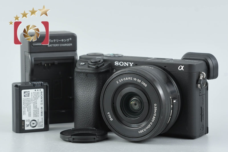 Sony Alpha α6400 ILCE-6400 Black 24.2 MP 16-50 Lens [Japanese Language Only]