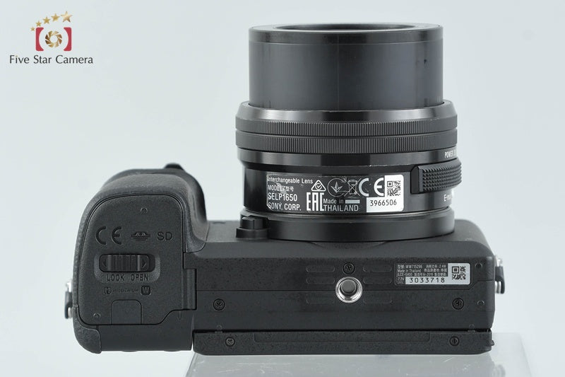 Sony Alpha α6400 ILCE-6400 Black 24.2 MP 16-50 Lens [Japanese Language Only]