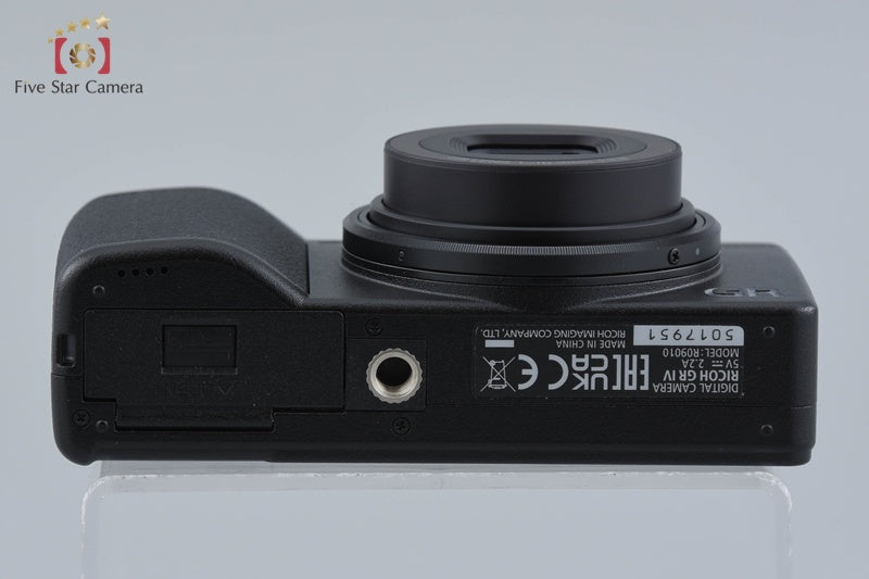 "Shutter count 851" RICOH GR IV 25.7 MP Digital Camera w/ Box