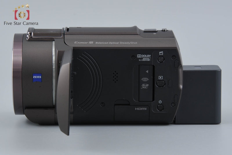 SONY HANDYCAM FDR-AX45 Bronze Brown Digital Camcorder [Multiple Languages]
