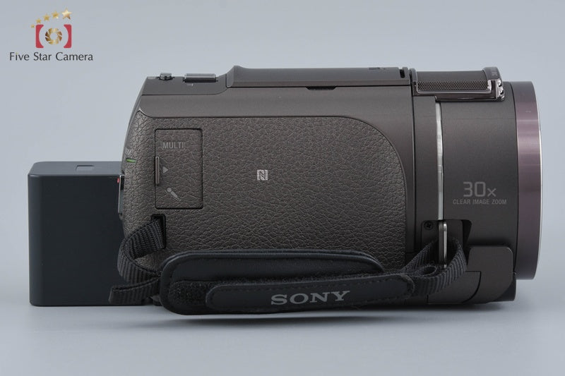 SONY HANDYCAM FDR-AX45 Bronze Brown Digital Camcorder [Multiple Languages]