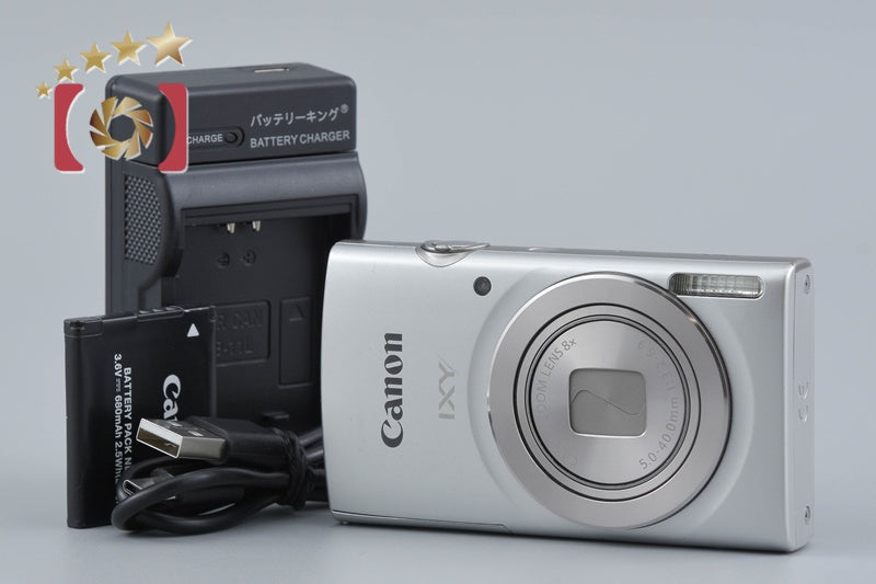 Canon IXY 180 Silver 20.0 MP Digital Camera