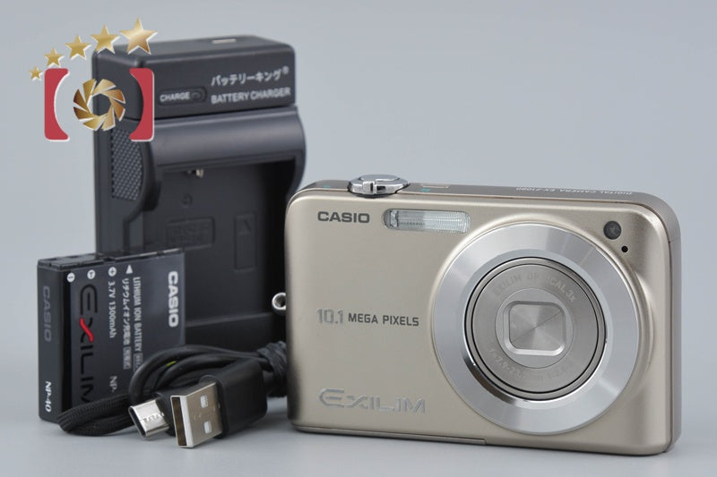 Casio EXILIM ZOOM EX-Z1080 Gold 10.1 MP Digital Camera