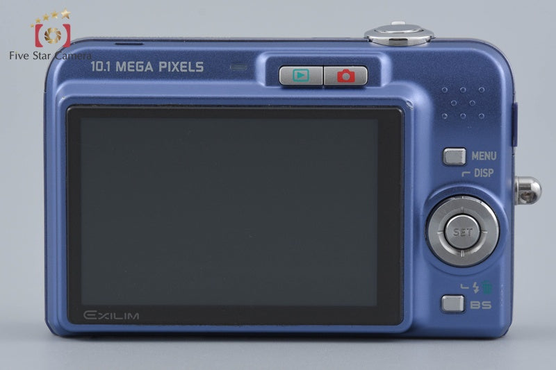 Casio EXILIM ZOOM EX-Z1080 Blue 10.1 MP Digital Camera