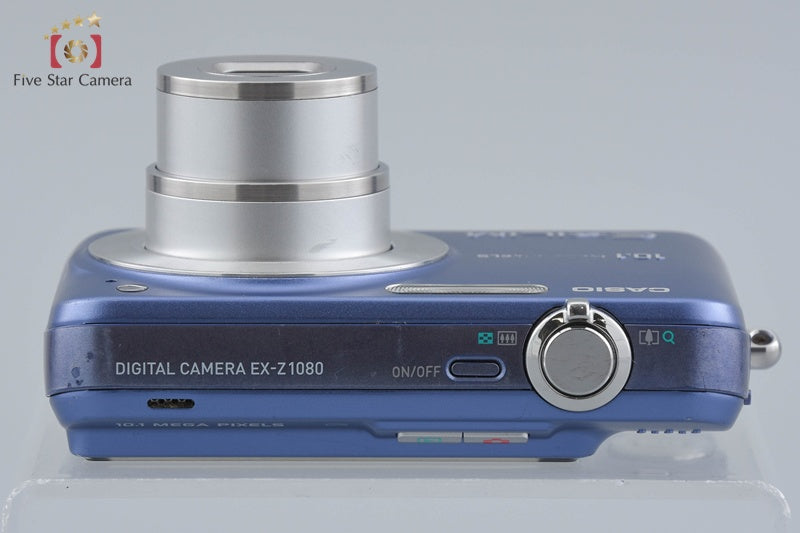 Casio EXILIM ZOOM EX-Z1080 Blue 10.1 MP Digital Camera