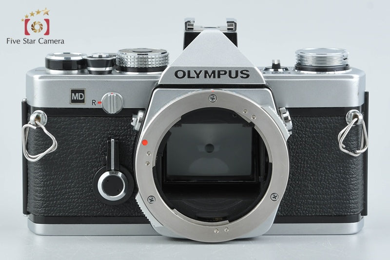 Olympus OM-1 Silver 35mm SLR Film Camera + G.ZUIKO AUTO-S 50mm f/1.4