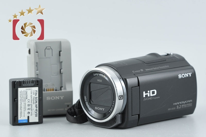 SONY HANDYCAM HDR-CX535 Black Video Camcorder [Japanese Language Only]