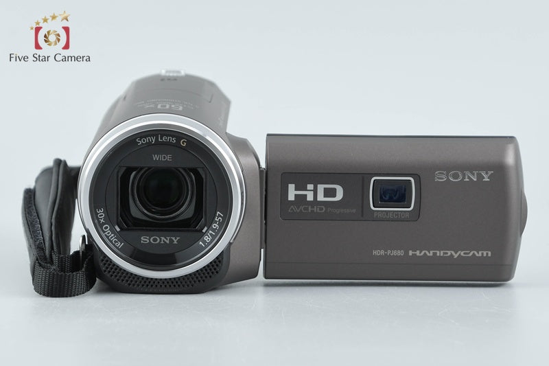 Sony Handycam HDR-PJ680 Bronze Brown Digital Camcorder [Japanese Language Only]