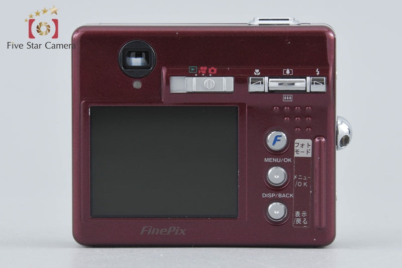 Fujifilm FinePix F440 Wine Red 4.1 MP Digital Camera