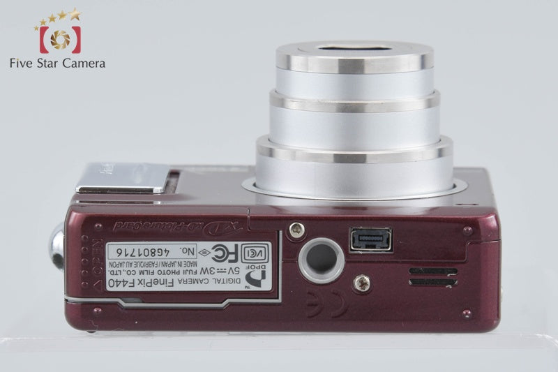 Fujifilm FinePix F440 Wine Red 4.1 MP Digital Camera