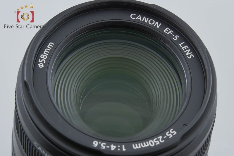 Canon EF-S 55-250mm f/4-5.6 IS