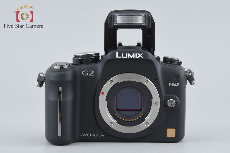 Panasonic LUMIX DMC-G2 Black 12.1 MP 14-42 45-200 Lens [Japanese Language Only]