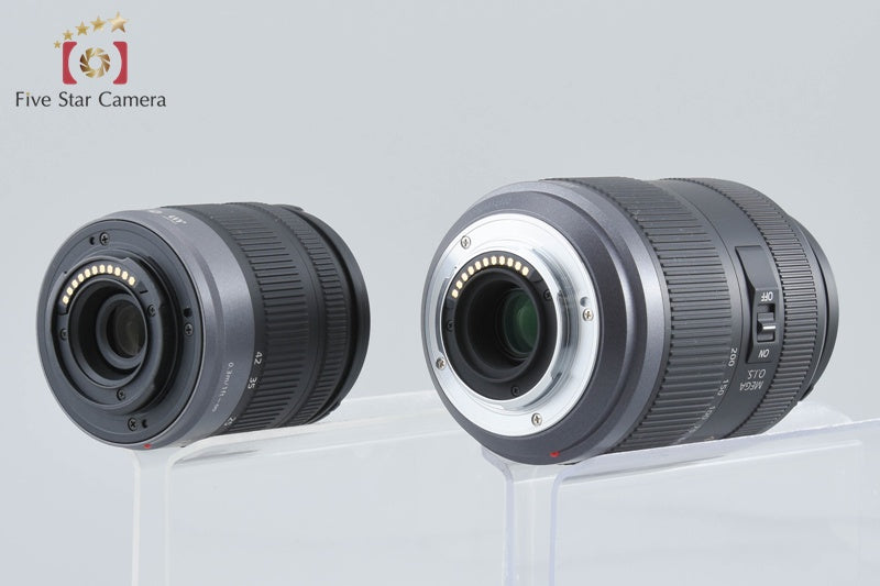 Panasonic LUMIX DMC-G2 Black 12.1 MP 14-42 45-200 Lens [Japanese Language Only]