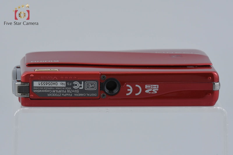 Fujifilm FinePix Z700EXR Red 12.0 MP Digital Camera w/ Box