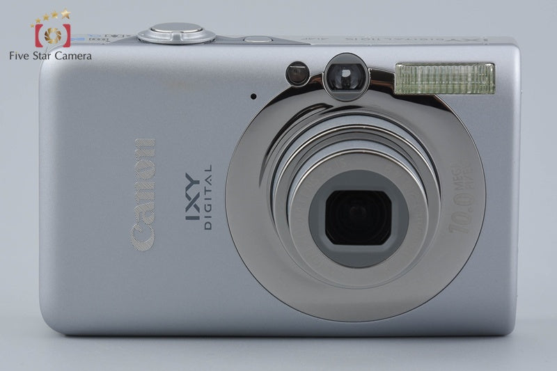 Canon IXY Digital 110 IS Silver 10.0 MP Digital Camera w/ Box