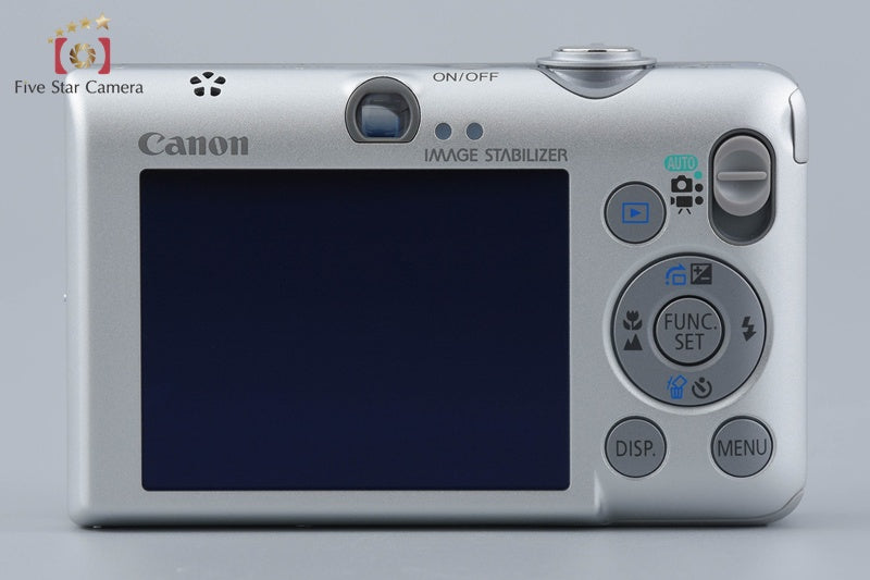 Canon IXY Digital 110 IS Silver 10.0 MP Digital Camera w/ Box