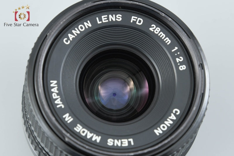 Canon New FD 28mm f/2.8