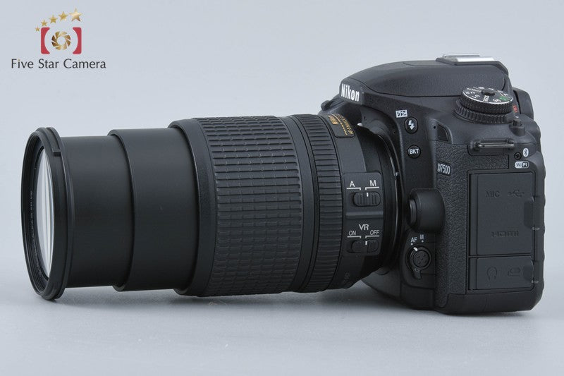 "Count 1,214" Nikon D7500 20.9 MP Digital SLR Camera 18-140 VR Lens w/ Box