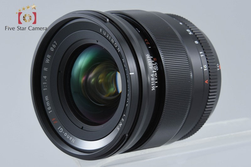 Fujifilm XF 16mm f/1.4 R WR