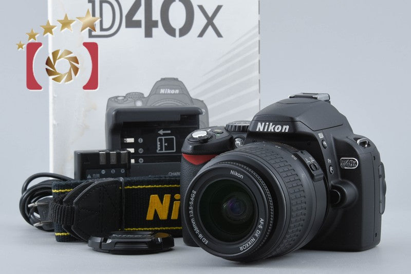 "Count 2,671" Nikon D40x 10.2 MP DSLR AF-S DX NIKKOR 18-55mm G II ED Lens