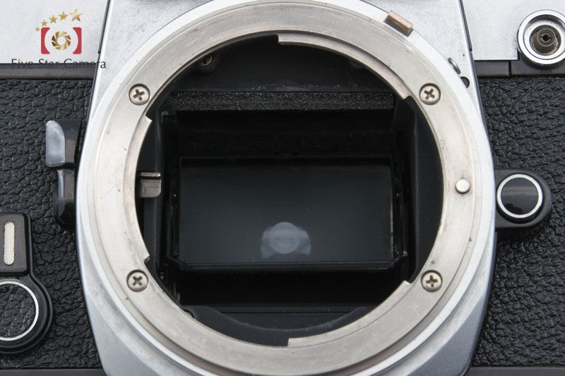 Nikon FM Silver Early Model 35mm SLR Film Camera