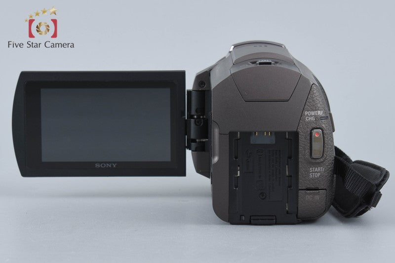 Sony HANDYCAM FDR-AX40 Bronze Brown 4K Handycam [Multiple Languages]