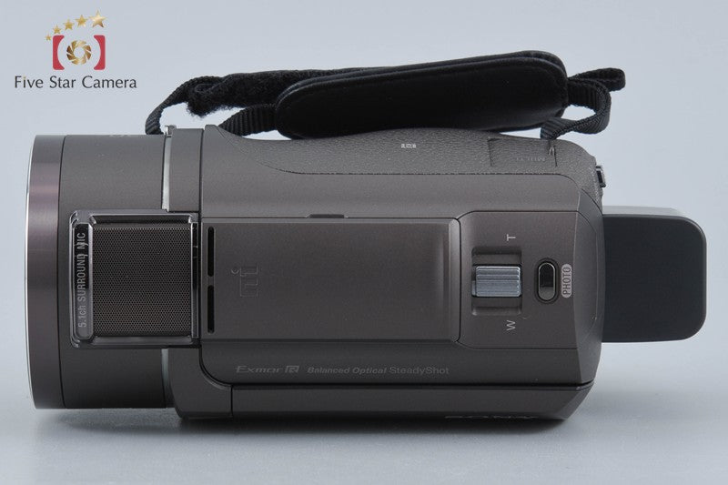 Sony HANDYCAM FDR-AX40 Bronze Brown 4K Handycam [Multiple Languages]