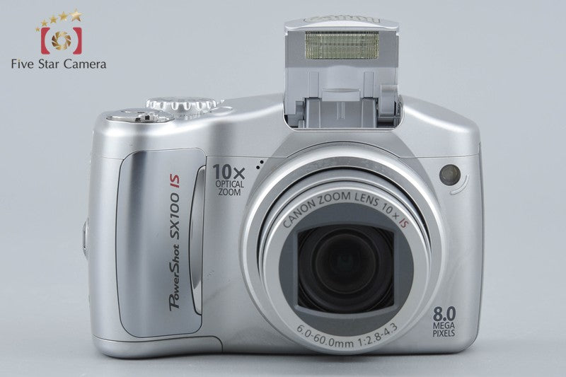 Canon PowerShot SX100 IS Silver 8.0 MP Digital Camera