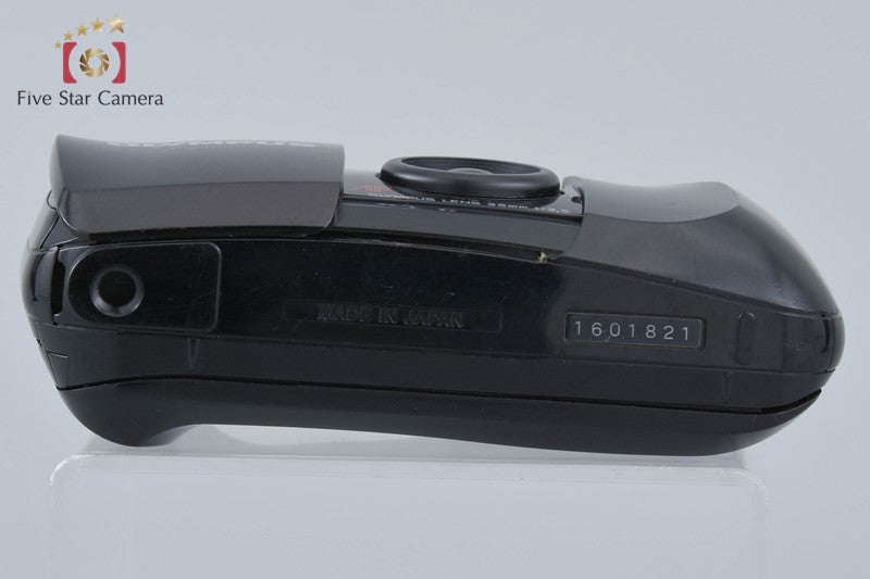 Olympus μ[mju:] Black 35mm Point & Shoot Film Camera