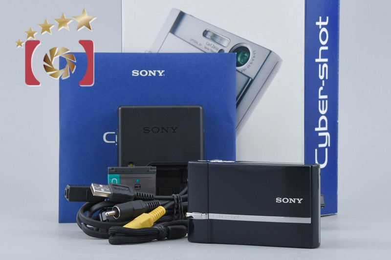 Sony Cyber-shot DSC-T30 Black 7.2 MP Digital Camera [Japanese Language Only]