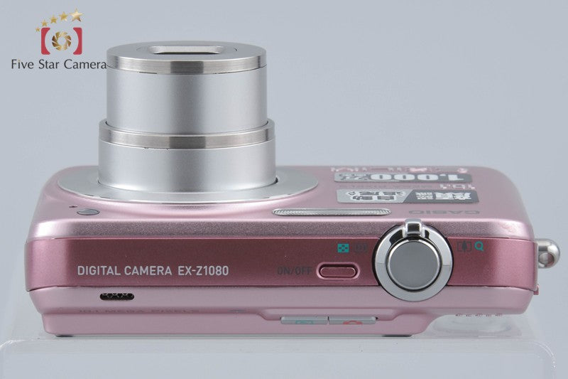 Casio EXILIM ZOOM EX-Z1080 Pink 10.1 MP Digital Camera