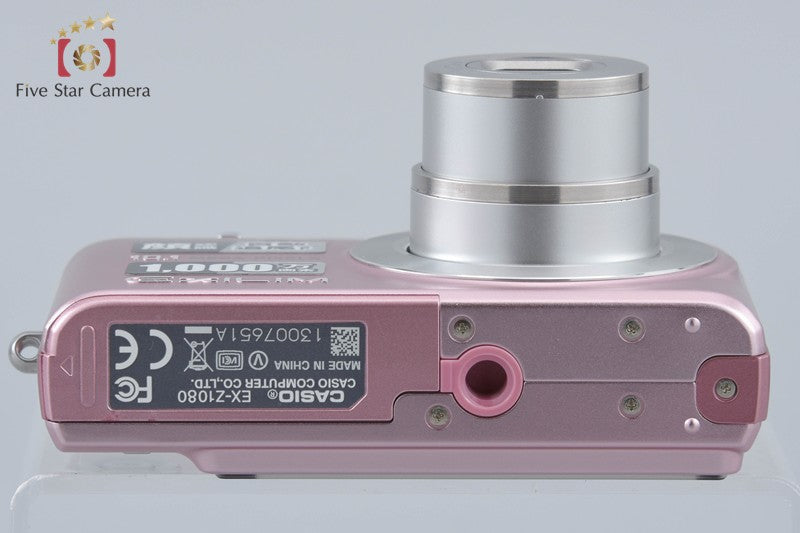 Casio EXILIM ZOOM EX-Z1080 Pink 10.1 MP Digital Camera