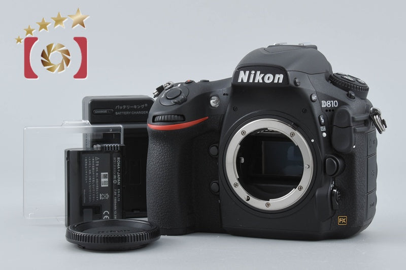 Nikon D810 36.3 MP Full Frame Digital SLR Camera Body